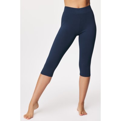 Astratex legíny Comfort Highwaist Capri tmavěmodré – Sleviste.cz