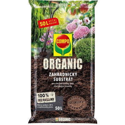 Compo Zahradnický substrát bez rašeliny 50 l – Zboží Mobilmania