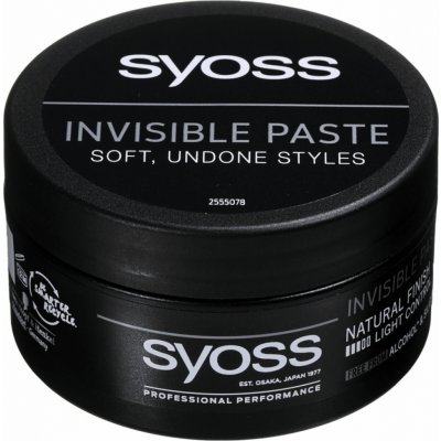 Syoss Invisible Hold Modelling Paste tvarující pasta na vlasy 100 ml