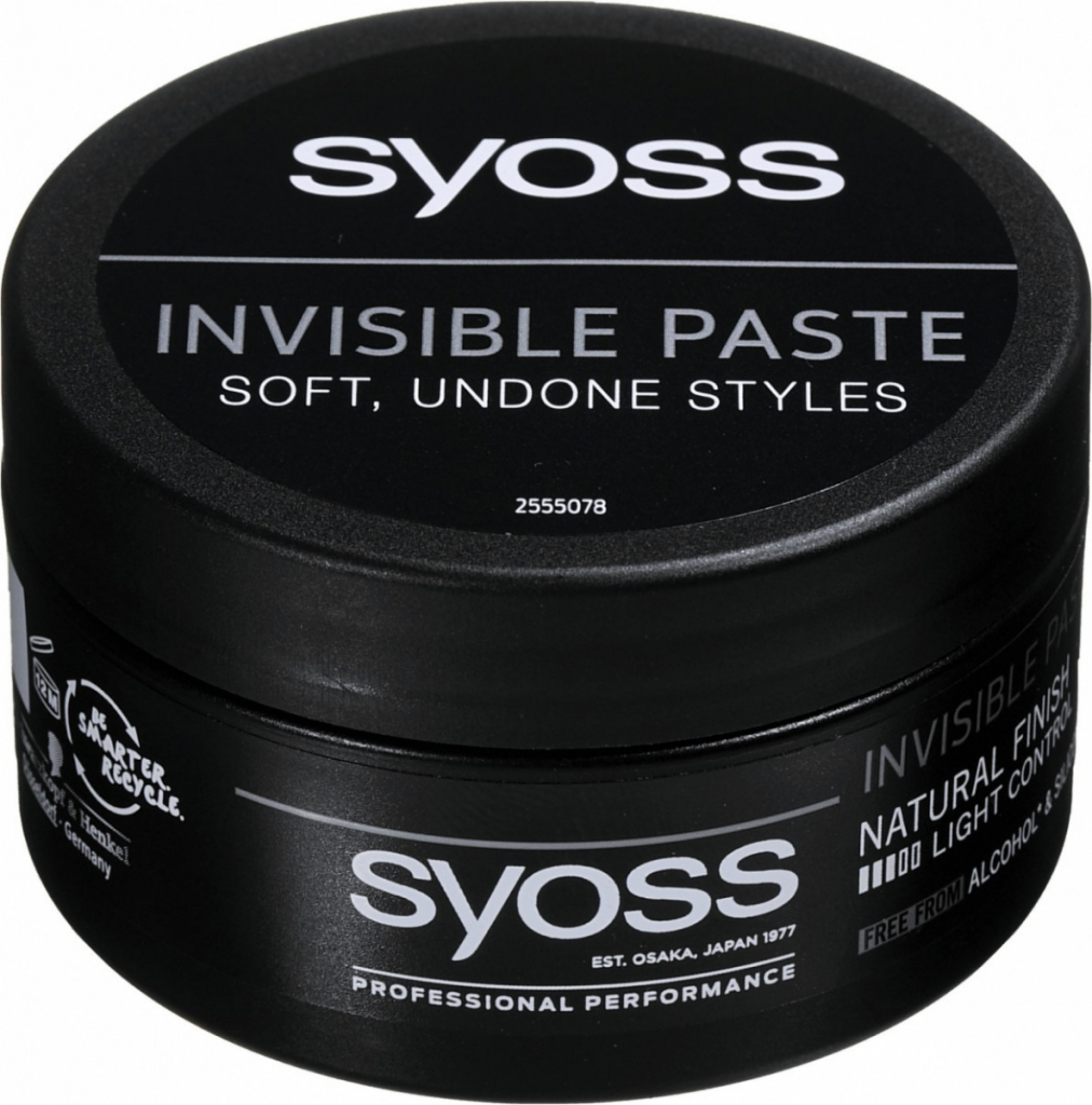 Syoss Invisible Hold Modelling Paste tvarující pasta na vlasy 100 ml