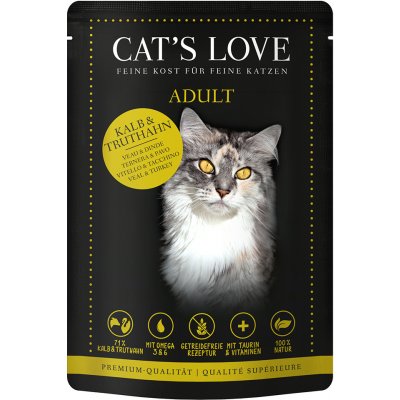 Cat's Love telecí s krocanem 12 x 85 g