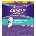 Always Intim Fresh & Protect normal slipové vložky 80 ks – Hledejceny.cz