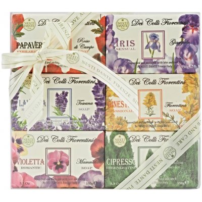 Nesti Dante Dei Colli Fiorentini toaletní mýdla 6 x 150 g – Hledejceny.cz