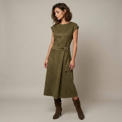 Blancheporte šaty khaki – Zboží Mobilmania