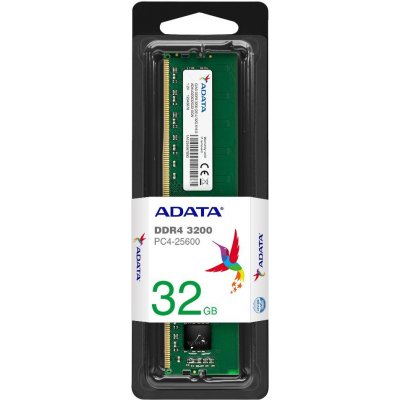 Adata DDR4 32GB 3200MHz (1x32GB) AD4U320032G22-SGN – Sleviste.cz