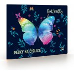 Karton P P Desky na číslice Motýl 2 – Zboží Mobilmania