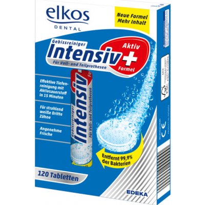 Elkos Čistící tablety zubních náhrad 30 ks – Zbozi.Blesk.cz