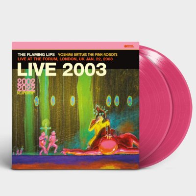 Flaming Lips: Live At The Forum-London, January 22, 2003 - BBC Broadcast - Coloured Pink LP – Zboží Mobilmania