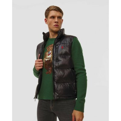Polo Ralph Lauren pánská prošívaná vesta černá – Hledejceny.cz
