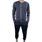 Calvin Klein NM2178EMZX pánské pyžamo dlouhé šedé – Hledejceny.cz