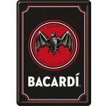 Nostalgic Art Plechová Pohlednice Bacardi Logo – Zboží Dáma