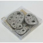 Vajíčka DIY kazeta dřevo/motouz 12ks mix – Hledejceny.cz