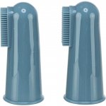 Sada silikonových zubních kartáčků na prst, 6cm, 2ks – Sleviste.cz