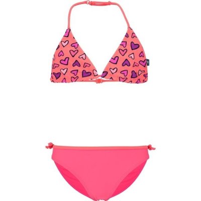 Aquos Amela Dívčí dvoudílné plavky lososová – Zboží Dáma