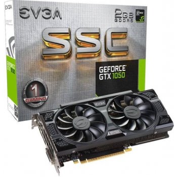 EVGA GeForce GTX 1050 SSC GAMING ACX 3.0 2GB DDR5 02G-P4-6154-KR