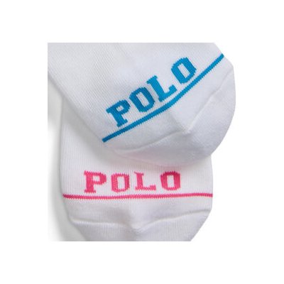 Polo Ralph Lauren Sada 6 párů dámských vysokých ponožek Clr Logo 6Pk 455942336001 Šedá