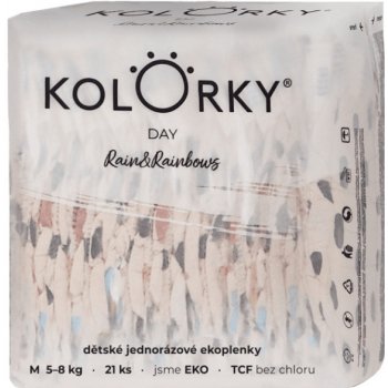 Kolorky Day Nature M 5-8 kg 21 ks