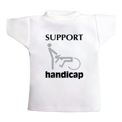Tričko na láhev Support handicap – Hledejceny.cz