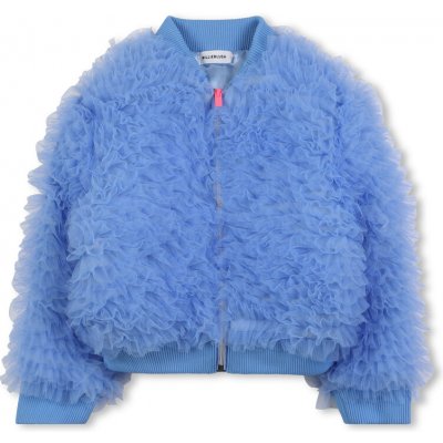 Billieblush Bunda bomber s tylem modrý – Zboží Dáma