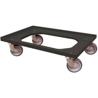 ESD vozík pod přepravky 600*400 mm, 4 otočná kolečka – Zboží Mobilmania