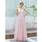 Ever Pretty šaty pro družičky Amalia růžová – Zboží Mobilmania