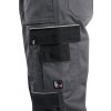 Pracovní oděv Canis CXS ORION TEODOR Pracovní kalhoty do pasu zimní šedo/černé