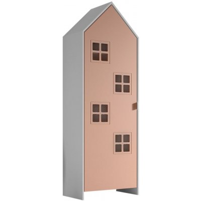 Vipack Casami Bruges 58 x 172 x 37 cm růžová / bílá – Sleviste.cz