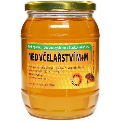 Včelařství M+M med světlý 900 g