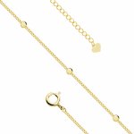 Olivie stříbrný řetízek na nohu marry gold 5287 – Zboží Dáma