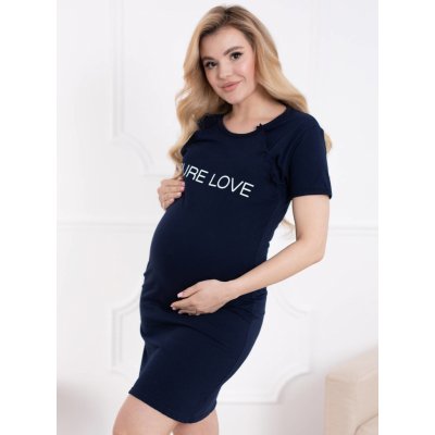 Mateřská noční košile Pure Love Navy