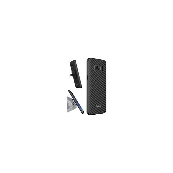 Pouzdro a kryt na mobilní telefon Pouzdro Evutec AER Karbon + AFIX vent mount Samsung Galaxy S8+ SS-S8P-MS-K01