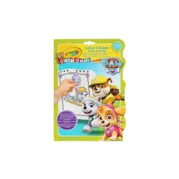 MK Omalovánky se samolepkami Paw Patrol