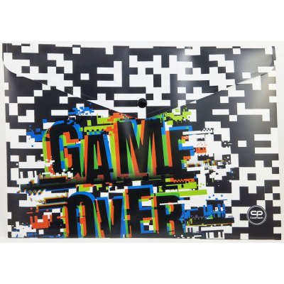 CoolPack desky s drukem Patio A4 25526CP Game Over 473498 – Zboží Živě