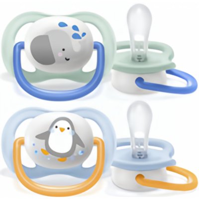 Avent Philips šidítko Ultra Air Deco boy SCF349/11 2 ks – Zboží Mobilmania