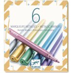 Djeco metalické fixy DJ08870 6 ks – Sleviste.cz