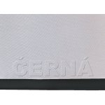 Voálová záclona Brena - mix barev černá 140x300 – Hledejceny.cz