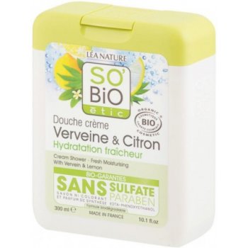 SO´BIO Bio sprchový gel citronová verbena 300 ml