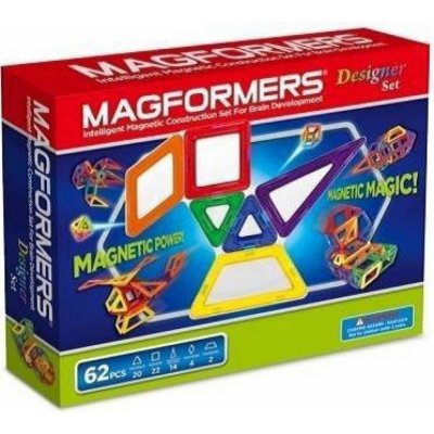 Magformers Designer 62 ks – Zboží Mobilmania