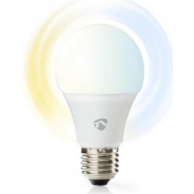 NEDIS Smart žárovka LED E27 9W bílá WIFILW13WTE27 WiFi Tuya