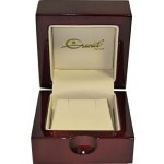 Granát Turnov dřevěná kazeta na náušnice – Zboží Dáma