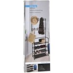 Home Elements Věšák na oděvy se 4 policemi, 60 x 26 x 155 cm – Zbozi.Blesk.cz