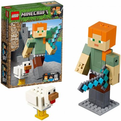 LEGO® Minecraft® 21149 velká figurka Alex – Hledejceny.cz