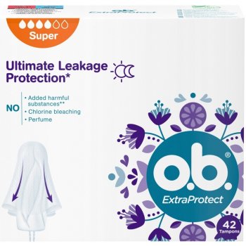 O.B. Tampóny ExtraProtect Super 16 ks