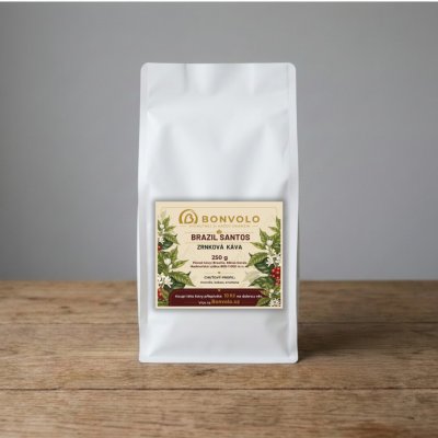 Bonvolo Brazil Santos zrnková 250 g – Hledejceny.cz