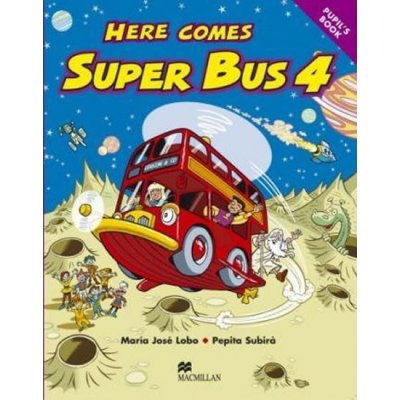 Here Comes Super Bus 4: Pupil´s Book – Zbozi.Blesk.cz