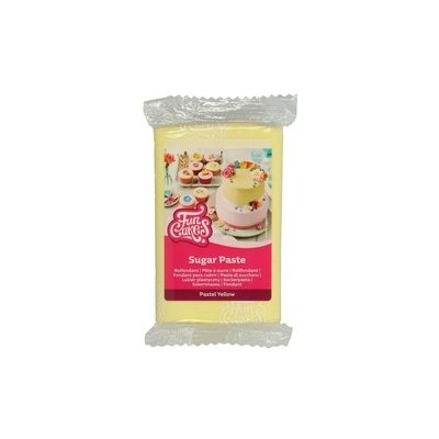FunCakes Potahovací a modelovací hmota Žlutá pastelová 250 g – Hledejceny.cz