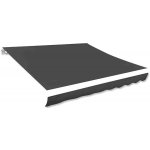 SHUMEE Plachta na markýzu, antracit 350 x 250 cm – Sleviste.cz