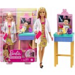 Barbie povolání herní set dětská doktorka blondýnka – Zboží Mobilmania