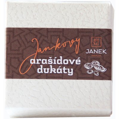 Čokoládovna Janek Jankovy arašídové dukáty 60 g