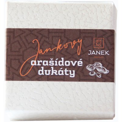 Čokoládovna Janek Jankovy arašídové dukáty 60 g – Zboží Dáma